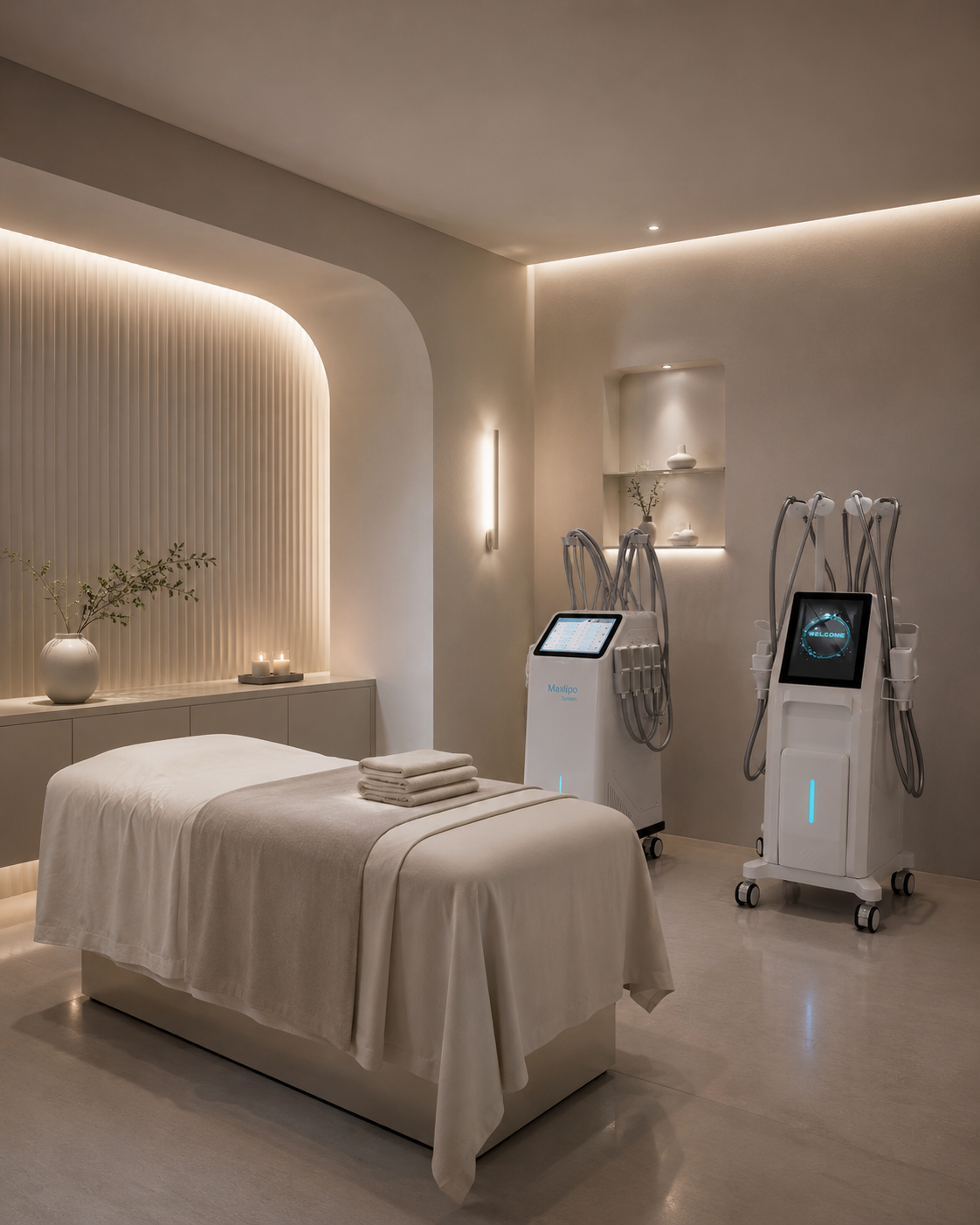 Implementation example — aesthetic clinic and spa environment